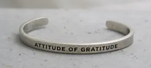 Whitney Howard Pewter Inspirational Cuff Bracelets